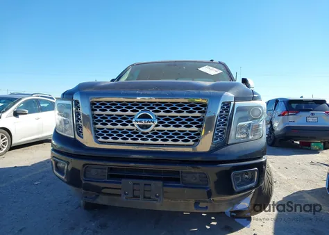 2017 Nissan Titan Xd Platinum Reserve Diesel from USA, damaged, VIN 1N6BA1F47HN545081